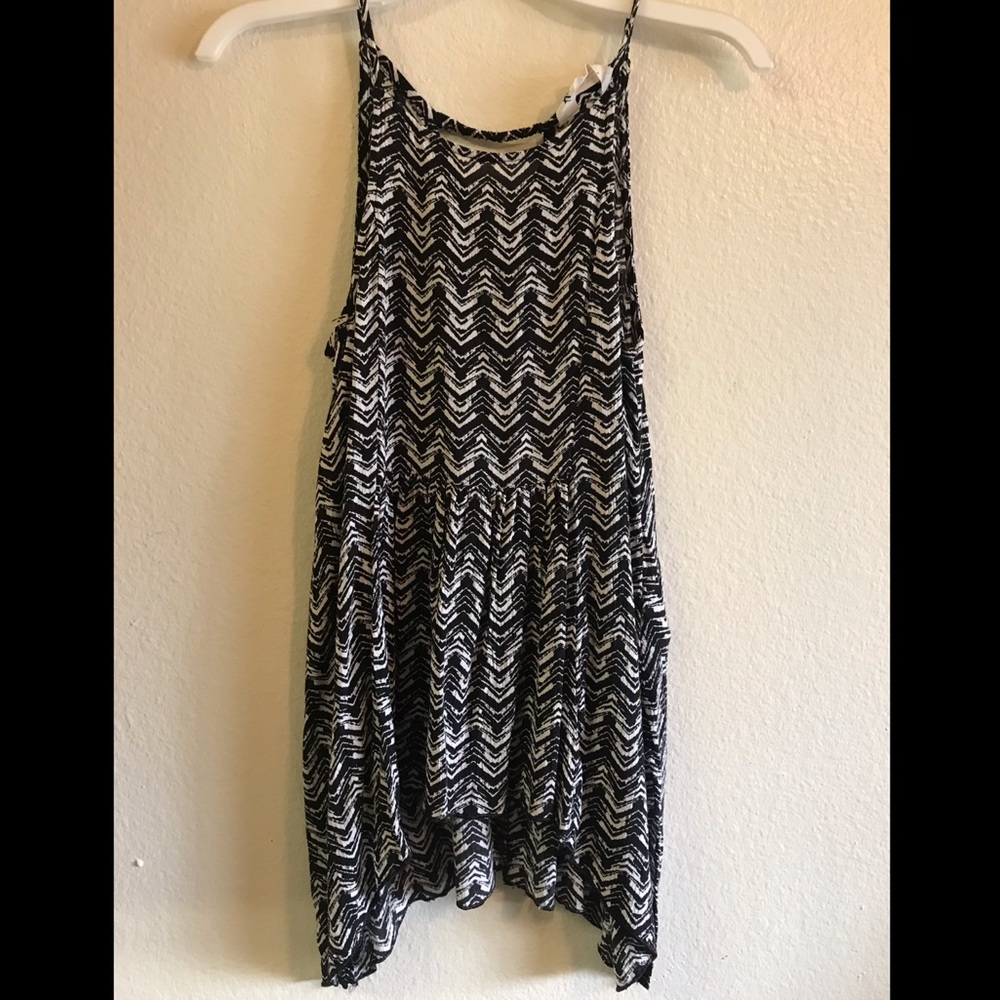 Spaghetti strap flowy tank